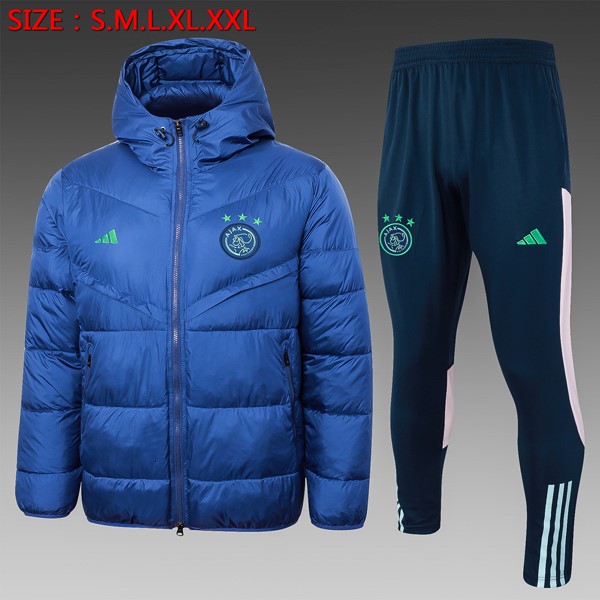 Abrigo Plumón Ajax Conjunto Completo 2024 2025 Azul